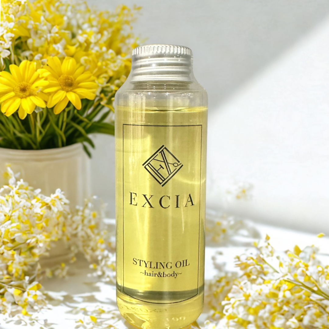 【美容師が勧めるNo.1スタイリングオイル】EXCIA STYLING OIL